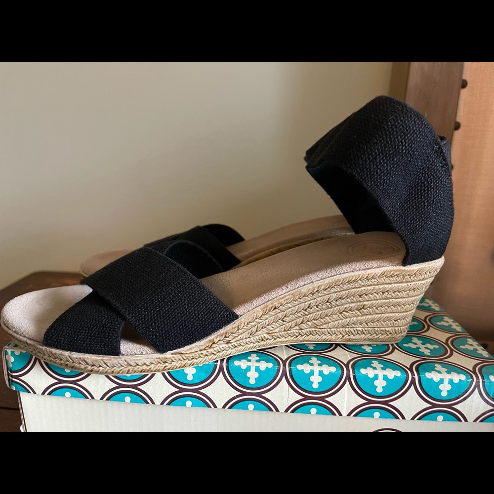 NWT Charleston Crisscross Wedge Sandal